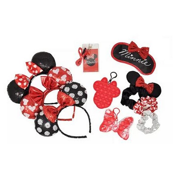 Disney's 10 Pc Minnie Mouse Exclusive Collection Deluxe Accessory Set -Free Ship - Picture 1 of 3